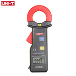 LinkMejor UT251C Electric Leak Clamp Meter 600A High Precision Auto Range Amperometric Clamp Professional LCD Digital Ammeter RS-232 Interface Overload Protection