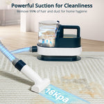 2.5LPet Grooming Vacuum,6 in 1 Dryer & Dog Grooming Vacuum with Ceramic Blades Clipper Tools for Dogs Cats