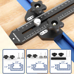 LinkMejor 160mm Thin Rip Jig Table Saw Jig Guide for Making Repetitive Narrow Thin Strip Cuts Woodworking Tools Fast Thin Rip Guide for Table Saw Band Saw Router Table Fits for 3/8" x 3/4" T Slot