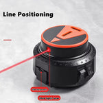 360°  Rotatable Drilling Dust Collector Electric Vacuum Suction Laser Level Double Line Horizontal Built-in Rechargeable Lithium Battery Precise Alignment Dust-Free Drilling Tool