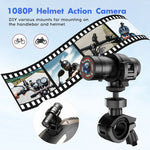F9 Mini Sport DV Action Camera 1080P Full HD Waterproof Camcorder Helmet Cam Flashlight Ideal for Bike Cycle Motorcycle