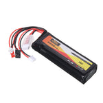 LinkMejor Power 11.1V 2200mAh 3S 8C Lipo Battery JR JST Futaba Plug for Transmitter