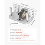 Belt Grinder Knife Jig Adjustable 85-115 Degree Aluminum Alloy Knife Sharpening Guide Compatible with Belt Sander Bench Grinder Knife Sharpener