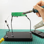 12PCS Magnetic Bendable Alligator Clip Sticks Set Model Painting Stand Base Holder Modeling Tools For Airbrush Easy Install