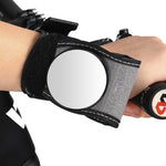 LinkMejor Portable Bicycle Mirror HD Cycling Wrist Mirror Safety Rearview Mirrors MTB Road Bike Rear View Convex Mirror