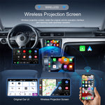 Wired to Wireless CarPlay Android Auto 2in1 Mini Adapter 5GHz WiFi5 Suitable for Original Wired Carplay/Auto Cars