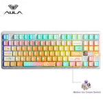 LinkMejor F87 Pro V2 Custom Mechanical Keyboard with LED Matrix Display Gasket Structure Wireless Tri-Mode 80% Layout RGB Hotswap Keys 8K Return 10000mAh Esports Gaming Keyboard