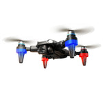 LinkMejor M9 WiFi FPV with 12.5cm LCD Screen Controller HD Dual Camera Servo Gimbal Optical Flow Positioning Brushless Foldable RC Drone Quadcopter RTF