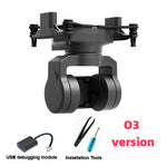 XF C-20D Vertical 19mm 2-Axis FPV Gimbal Supports DJI O3 Unit WalkSnail Avatar for FPV RC Drones