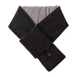 LinkMejor Quick Heated Scarf for Women Men USB Charging Fleece-lined Down Cotton Electric Heating Scarf Warmer for Neck Waist Abdomen
