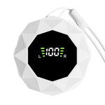 LinkMejor Sleeping Earbuds Wireless bluetooth V6.0 Earphone Panoramic Surround Sound LED Digital Display In-ear Sports Headphone with Lanyard