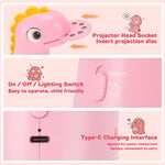 Kids Drawing Projector Trace and Draw Projector Art Sketcher Smart Table LED Light Painting Board Learning Educational Toys Cute Dinosaur Children Toy for Toddlers Boys Girls Birthday Gift