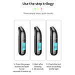 Digital Alcohol Tester LCD Display High-precision Breathalyzer  Professional Alcohol Breath Rechargeable Alcotester Drunk Driving Test