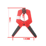 4-9 Inch Spring Clamps High Hardness Engineering Plastic G Style Design 50-100mm Maximum Opening Ideal for Woodworking Clamping