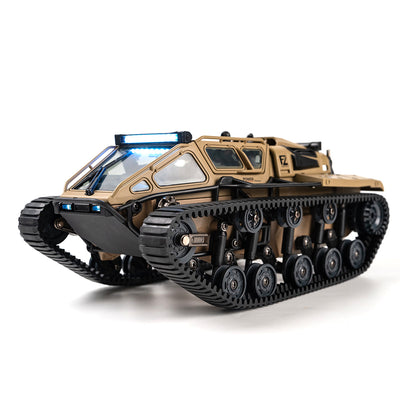 LinkMejor C8812 RTR 2.4G RC Car Tank High Speed Drift Track Off-Road Truck Full Proportional LED Light 360° Rotate Vehicles Models Toys