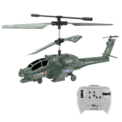 922 2.5 Channel Apache Remote Control Combat Helicopter With Gyroscope Remote Control Electric Remote Control Helicopter