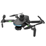 LinkMejor N800 PRO 2 GPS 5G WiFi FPV with 4K ESC HD Dual Camera 3-Axis Mechanical Stabilization Gimbal 360° Obstacle Avoidance Brushless Foldable RC Drone Quadcopter RTF