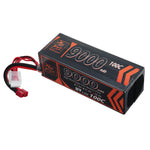 LinkMejor Power 15.2V 9000mAh 100C 4S LiPo Battery T Deans Plug for ZD Racing Pirates 3 RC Car