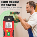 HW-100 Wall Stud Finder Bright LCD Display Stud Metal AC Wire Scanner Indoor Outdoor Use