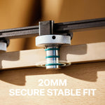 LinkMejor Hooked On Wood HD30-WZ06 MFT Stop For Woodworking Bench Dog MFT System