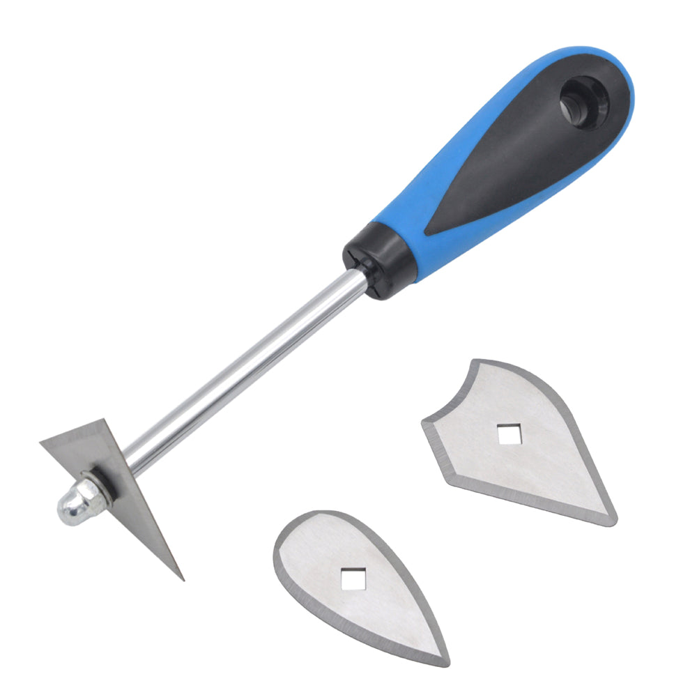 Paint Scraper Set Interchangeable Blades High Quality 50 Steel Ergonomic Handle Lightweight Design Professional Paint Removal Tool