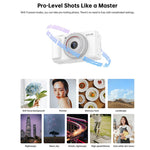 LinkMejor ZV200 5K Resolution 2.7 inch LCD Screen Action Camera High Definition Recording Hands Free Auto Shooting