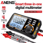 LinkMejor 612 Digital Multimeter High Precision AC/DC Voltage Current Resistance Capacitance Large LCD Backlight Automatic Power-Saving Portable Design