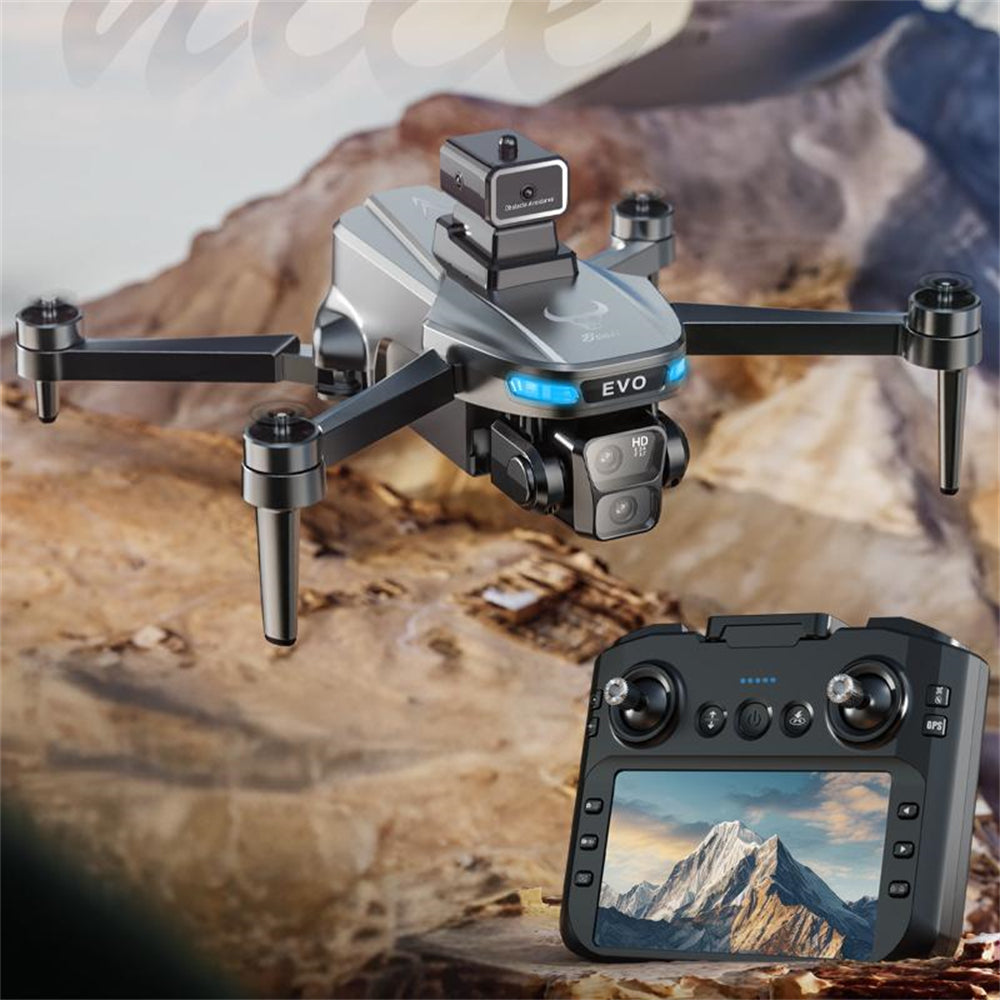 LinkMejor SG901 PRO & MAX GPS 5G WiFi FPV with 4.5inch LCD Screen Controller 720P HD Dual Camera Servo Gimbal 360° Obstacle Avoidance Brushless Foldable RC Drone Quadcopter RTF