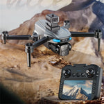 LinkMejor SG901 PRO & MAX GPS 5G WiFi FPV with 4.5inch LCD Screen Controller 720P HD Dual Camera Servo Gimbal 360° Obstacle Avoidance Brushless Foldable RC Drone Quadcopter RTF