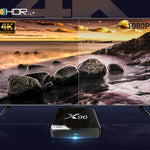 [4+32G] X96 A100 Smart TV Box Android 14 Amlogic S905A 4K Ultra HD 60fps HDR10+ AV1 Dual Band WiFi Bluetooth 5.X Streaming Media Player AI-SR Home Entertainment Set Top Box with Remote Control