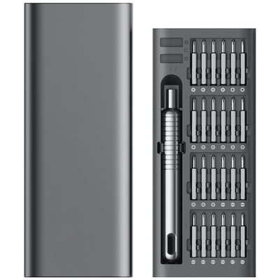 51-in-1 Manual Screwdriver Set with Strong Magnetic Functionality Aviation-grade Aluminum Alloy Shell Ergonomic Design Suitable for Various Screw Types