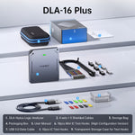 LinkMejor DLA-16 Plus DLA-32 Plus USB 3.0 High-Speed Analyzer 1GHz Sampling Rate 4Gbit Memory 16CH 32CH 170+ Protocol Decoders