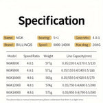 LinkMejor 8000-10000 Big Spinning Fishing Reel Drag 20KG Powerful Long Cast Rust-proof Seawater-proof Fishing Rod Reel Tools