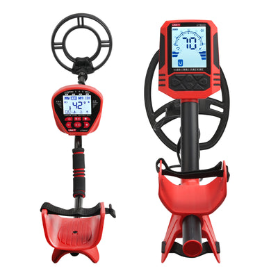 LinkMejor UT660C UT660D Metal Detector Waterproof IP67 LCD Display 3.7V Lithium Battery 4+1 Modes 5 Sensitivity Levels Advanced Target Identification