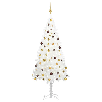 Artificial Christmas Tree,Xmas Pine Tree with 300 LEDs,Easy Assembly Christmas Tree with Metal Stand and 1100 Branches for Home,Office,Party,Holiday Indoor Outdoor Decoration