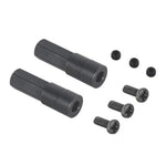 LinkMejor 1297 1299 1/12 Off-Road RC Car Upgraded Parts Metal Hexagonal Shaft/Front Shock Absorber Set/Servo Arm Horn Vehicles Models Spare Accessories LP0018 LP0019 LP0020