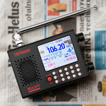 TEF6686 Full Band Radio DSP Receiver FM AM Shortwave Automotive Grade Chip 2.8 Inch LCD RDSType C Rechargeable