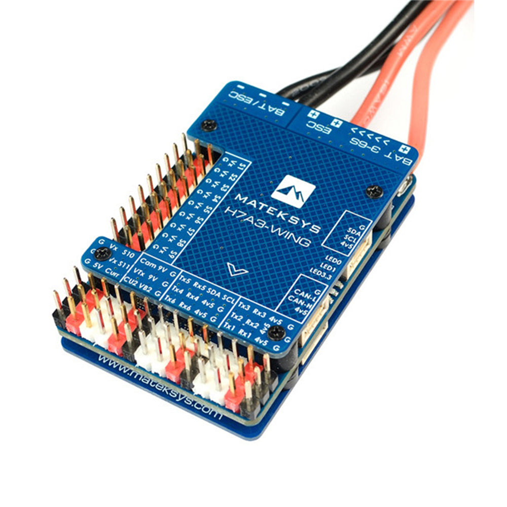 LinkMejor H7A3-WING Flight Controller OSD 3-6S for RC Airplane Fixed Wing
