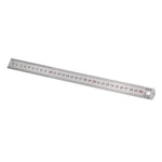 Drillpro CX300-2 Adjustable 45/90 Degree Metric and Inch Line Scribe Ruler Positioning Measuring Ruler 300mm Marking Ruler Woodworking Tool