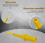 Automotive Circuit Test Probe Set Blade And Needle Probes 4mm Banana Plug Anti-Slip Handle For Multimeter Oscilloscope Test Lamp