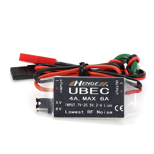LinkMejor UBEC 6V 6A 2-6S Lipo NiMh Battery Switch Mode BEC for RC Airplane