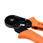 LinkMejor  JX-1687 6-4 Tube-type Terminal Crimping Plier Ratchet Labor-saving Crimping Pliers Sleeve-type Terminal Crimping Pliers Wire Ear Crimping Tool