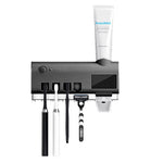 Tooth Disinfection Box Multifunctional Toothbrush Holder Disinfecting Toothbrush Holder Multifunctional Toothbrush Box Toothpaste Squeezer Toothbrush Sterilizer