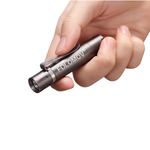 Folomov EDC C1 400lm High CRI 98 EDC Clip Flashlight 10440 Mini Size Compact Portable LED Torch Brass & Aluminum Outdoor EDC Survival Tool