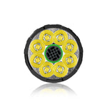 Lumintop Mach4695 with OLED Display 30000LM Strong Light 8*XPH50 LED Flashlight With 46950 Battery USB-C Charge Discharge 32000mAh Power Bank Self Protect Search Torch With Fan High Powerful Outdoor Lighting