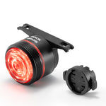 LinkMejor BL-S2 Smart Brake Sensing Bike Taillight 400mAh Battery  Touch Control Light Sensing 6 Lighting Modes IPX6 Waterproof Type-C Rechargeable Vibration Sensor Bicycle Rear Light