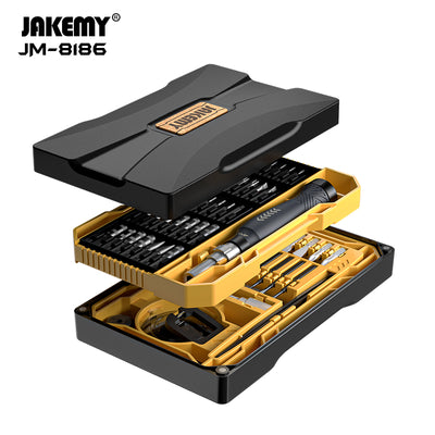 LinkMejor 83-in-1 Precision Screwdriver Set Anti-Slip 3D Engraved Handle with Industrial Grade N35 Magnets Versatile CR-V and S-2 Bits Adjustable Extension Bar Ideal for Home Repair and DIY Projects