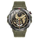 MK68 1.43inch AMOLED Display Compass bluetooth Call Heart Rate Blood Oxygen Monitor Stress Testing Women's Health Sleep Monitoring Multi-sport Modes Music Playback IP68 Waterproof Smart Watch