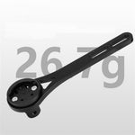 LinkMejor Bicycle Computer Holder Aluminum Alloy Bike Sports Camera Speedometer Mount for MTB Integrated Handlebar