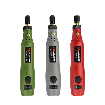 LinkMejor Charging 10W Grinding Machine Mini Wireless Variable Speed Rotary Tools Kit Engraver Pen for Milling Polishing